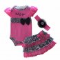 Sweet Pink Daddy's Girl's Tutu Set