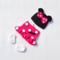 Cute Minnie Mouse Baby Photography Crochet Costume