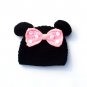 Cute Minnie Mouse Baby Photography Crochet Costume