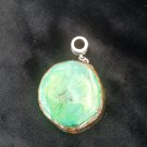 Real Banana Gem Pendant Green