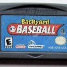2002 Infogrames Backyard Baseball For The Gameboy Advance & Nintendo DS