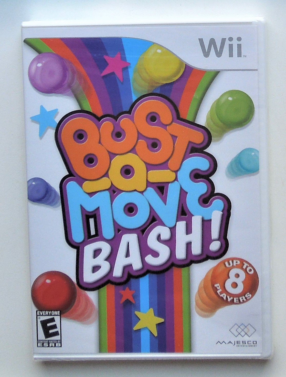 2007 Majesco BustAMove Bash For Nintendo Wii Game Systems New & Sealed