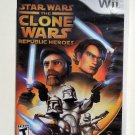 2009 Lucasarts Star Wars Clone Wars Repubic Heroes For Nintendo Wii System