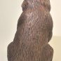 Hand Painted Ceramic Brown Bear with Cub Figurine