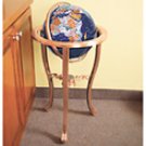 Globe With Compass Stand
