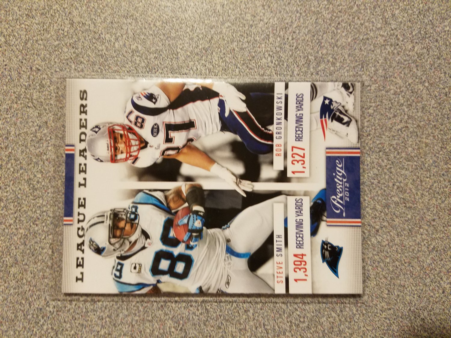 Rob Gronkowski & Steve Smith Leauge Leaders
