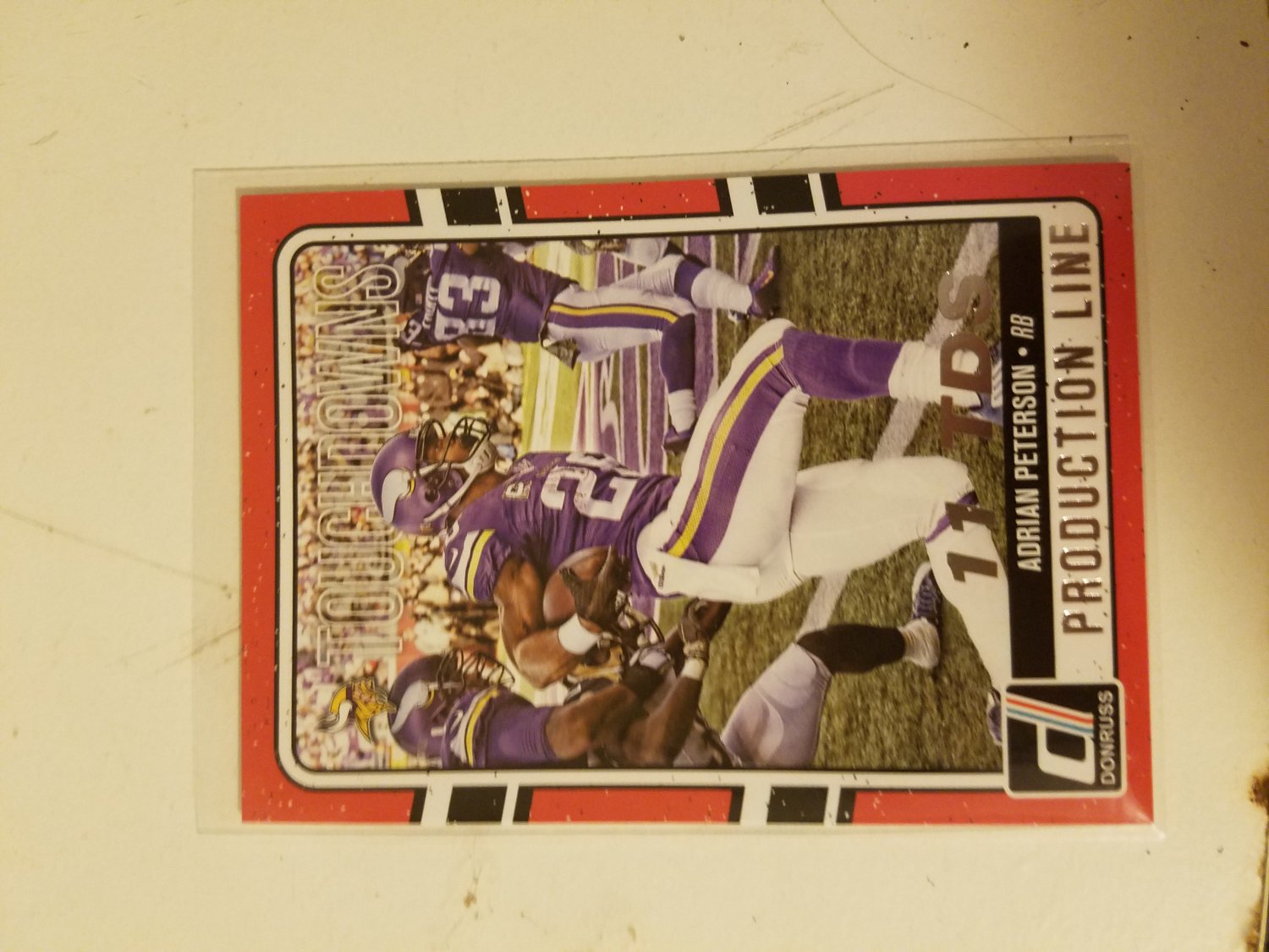 Adrian Peterson Production Line