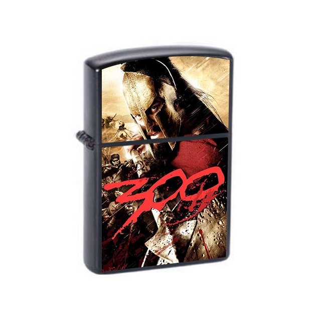 300 Oil Windproof Flip Top Lighter 2