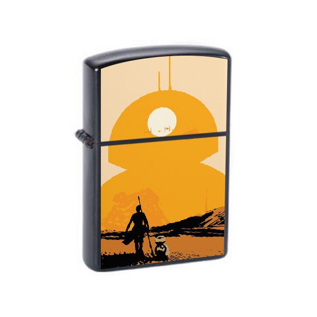 Star Wars BB8 Droid Oil Windproof Flip Top Lighters Briquet Encendedor 2