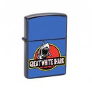 Great White Shark Jurassic Park Parody - Oil Windproof Flip Top Lighters Briquet Encendedor