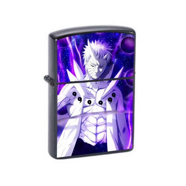 Kortex Tobi Uchiha Obito Naruto Japanese Japan - Oil Windproof Flip Top Lighters Briquet Encendedor
