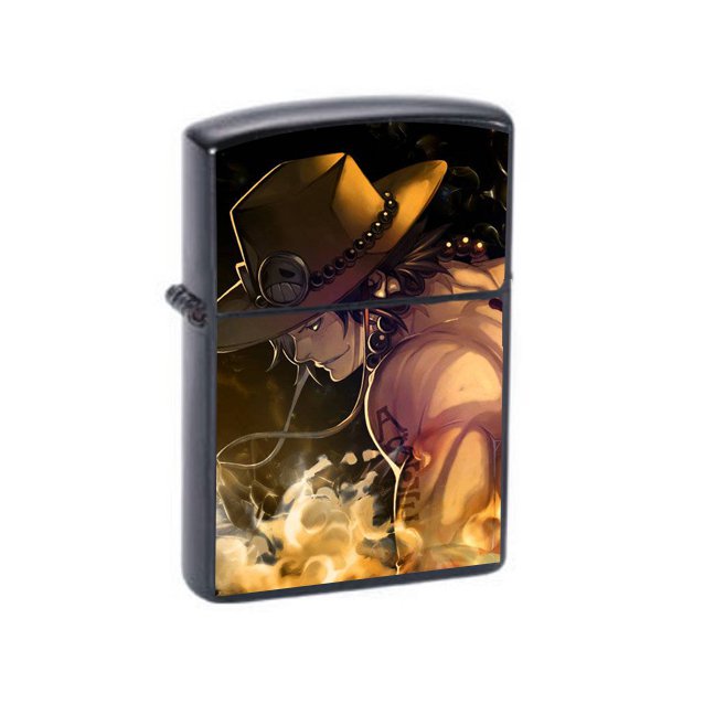 One Piece Funny Luffy Painted Lighter Zippo – Anime Lighters