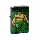 One Piece Roronoa Zoro Japanese Manga - Oil Windproof Flip Top Lighters Briquet Encendedor