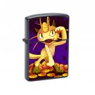 Meowth Pokemon - Oil Windproof Flip Top Lighters Briquet Encendedor