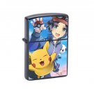 Cover Pokemon - Oil Windproof Flip Top Lighters Briquet Encendedor