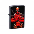 Deadpool - Oil Windproof Flip Top Lighters Briquet Encendedor 9