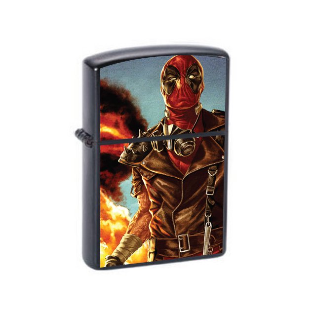 Deadpool - Oil Windproof Flip Top Lighters Briquet Encendedor 19