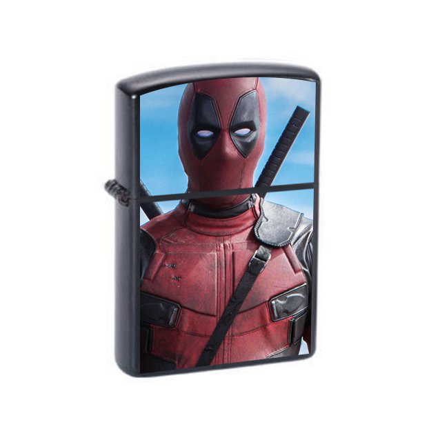 Deadpool - Oil Windproof Flip Top Lighters Briquet Encendedor 21