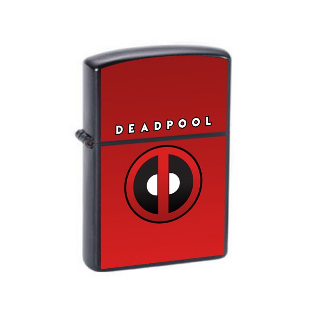 Deadpool - Oil Windproof Flip Top Lighters Briquet Encendedor 22