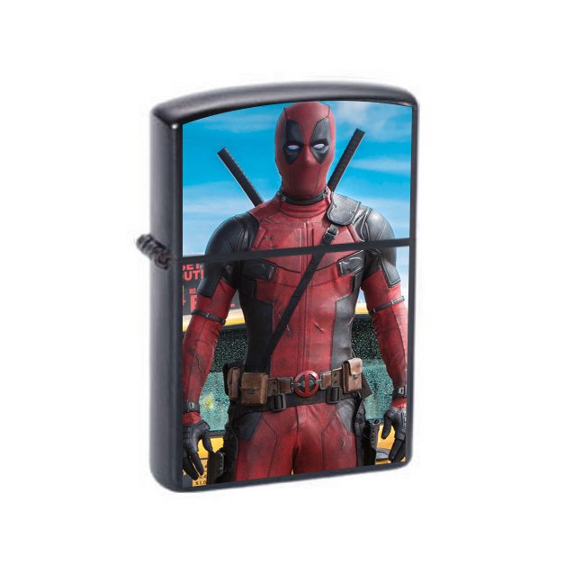 Deadpool - Oil Windproof Flip Top Lighters Briquet Encendedor 30