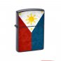 Philippines Country National Emblem Symbol Flag - Oil Windproof Flip Top Lighters Briquet Encendedor