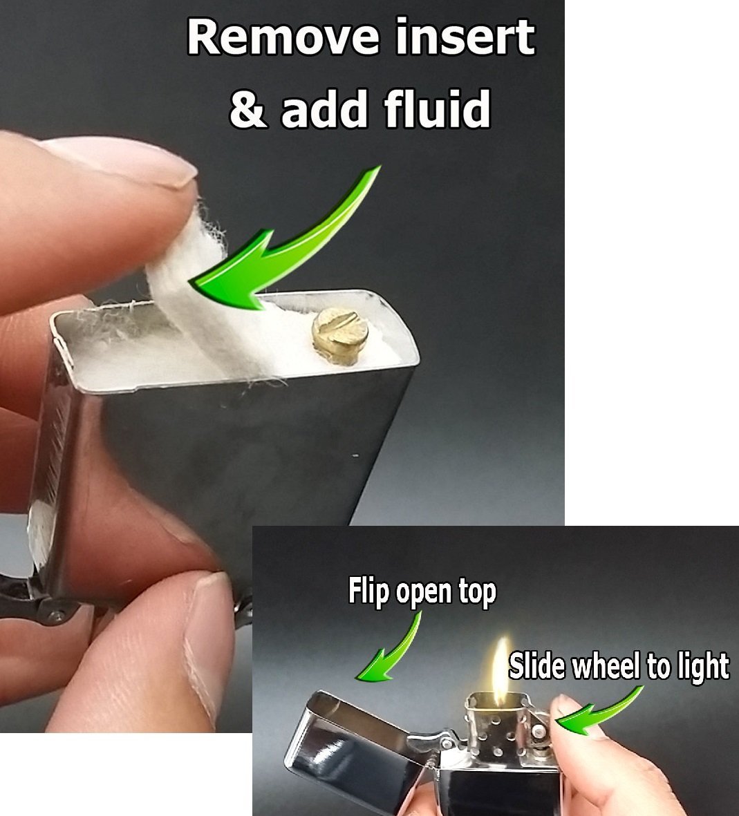 Harry Potter Oil Windproof Flip Top Lighters Briquet Encendedor 2