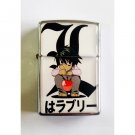 Death Note - Mini L - Oil Windproof Flip Top Black Lighters Briquet Encendedor