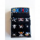 One Piece Japanese Manga - Oil Windproof Flip Top Black Lighters Briquet Encendedor 2
