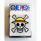 One Piece Japanese Manga - Oil Windproof Flip Top Black Lighters Briquet Encendedor 3