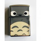 Totoro Japanese Anime - Oil Windproof Flip Top Black Lighters Briquet Encendedor 2