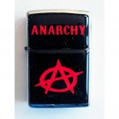 Anarchy - Oil Windproof Flip Top Black Lighters Briquet Encendedor