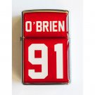 Dylan O'Brien 91 - Oil Windproof Flip Top Black Lighters Briquet Encendedor