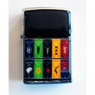 Game of Thrones - Oil Windproof Flip Top Black Lighters Briquet Encendedor