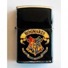 Harry Potter - Hogwarts - Oil Windproof Flip Top Black Lighters Briquet Encendedor