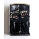 Skull Game Over - Oil Windproof Flip Top Black Lighters Briquet Encendedor