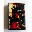 Sons Of Anarchy - Bike - Oil Windproof Flip Top Black Lighters Briquet Encendedor