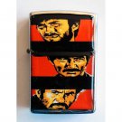 The Good, Bad, Ugly - Oil Windproof Flip Top Black Lighters Briquet Encendedor