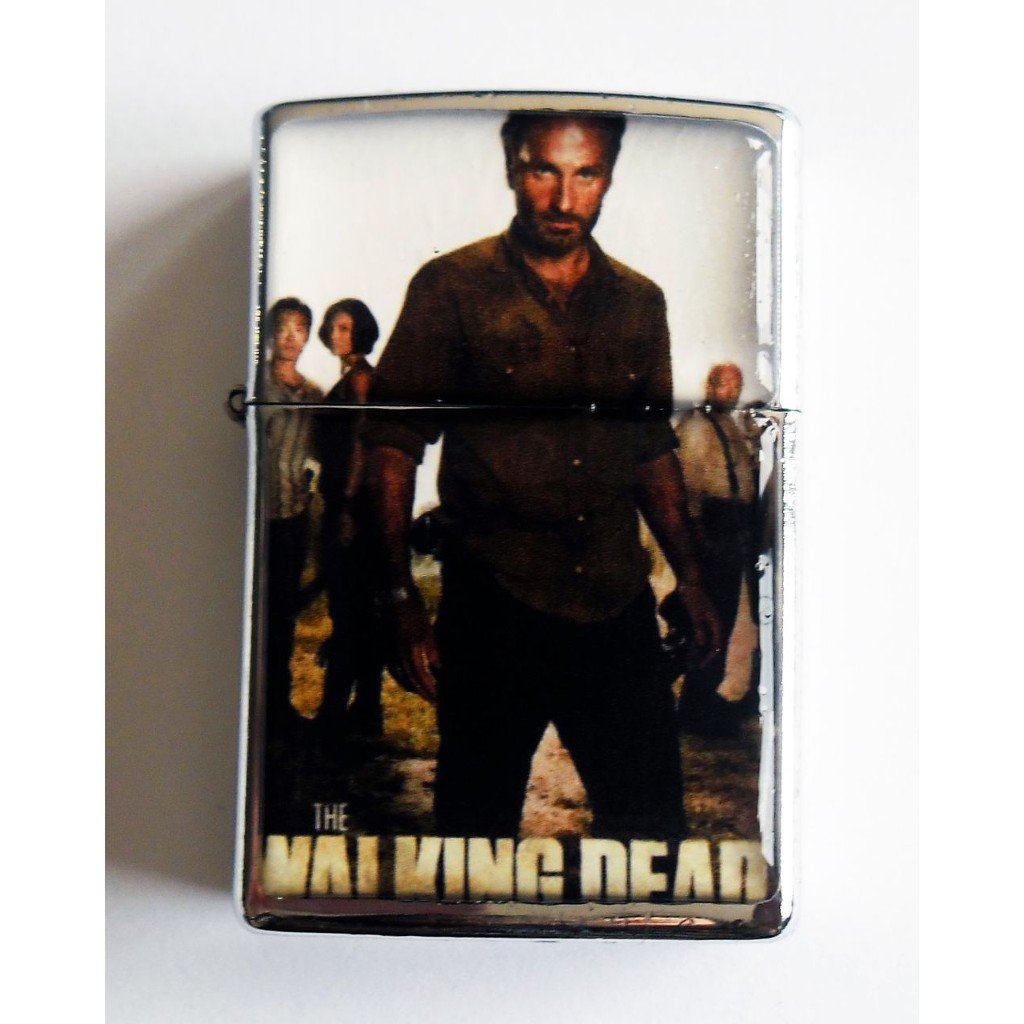 The Walking Dead - Oil Windproof Flip Top Black Lighters Briquet Encendedor