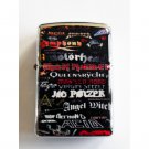 Heavy Metal - Oil Windproof Flip Top Black Lighters Briquet Encendedor