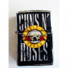 Guns N' Roses - Oil Windproof Flip Top Black Lighters Briquet Encendedor