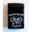 Motörhead - Oil Windproof Flip Top Black Lighters Briquet Encendedor