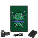 Teenage Mutant Ninja Turtles - Oil Windproof Flip Top Black Lighters Briquet Encendedor 13