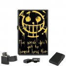 One Piece Japanese Manga - Oil Windproof Flip Top Black Lighters Briquet Encendedor 3