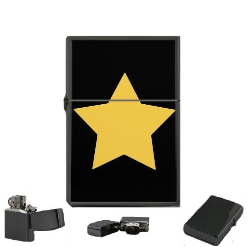 Mr Universe - Oil Windproof Flip Top Black Lighters Briquet Encendedor