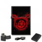 Full Metal Alchemist - Oil Windproof Flip Top Black Lighters Briquet Encendedor