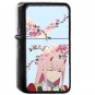 Anime Sakura - Oil Windproof Flip Top Black Lighters Briquet Encendedor 1