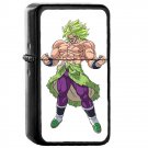 Dragon Ball Z Broly Japanese Anime - Oil Windproof Flip Top Black Lighters Briquet Encendedor 1
