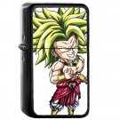 Dragon Ball Z Broly Japanese Anime - Oil Windproof Flip Top Black Lighters Briquet Encendedor 11
