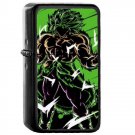 Dragon Ball Z Broly Japanese Anime - Oil Windproof Flip Top Black Lighters Briquet Encendedor 13