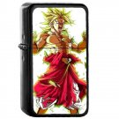 Dragon Ball Z Broly Japanese Anime - Oil Windproof Flip Top Black Lighters Briquet Encendedor 14